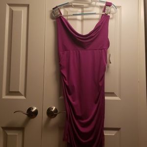 Pink Sparkly Mini Dress